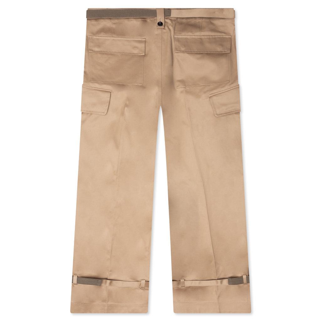 Cotton Chino Pants - Beige Male Product Image