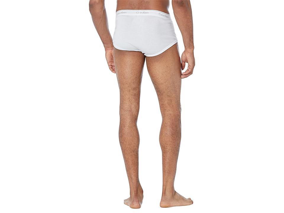 Men's Calvin Klein 3-Pack Cotton Classic Briefs, Size: Small, White Product Image