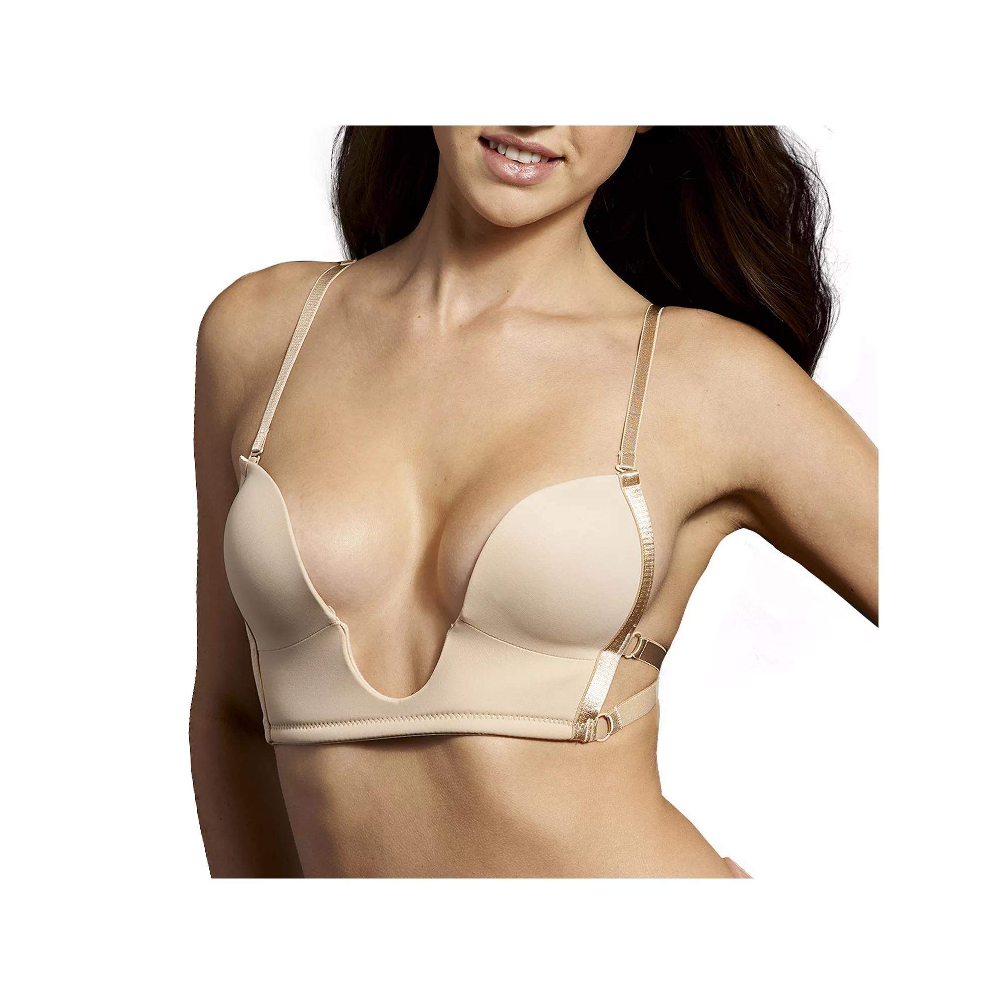 Full Figure Maidenform® Plunge Bra M2310, Women's, Size: 11, Neutral Beige Product Image