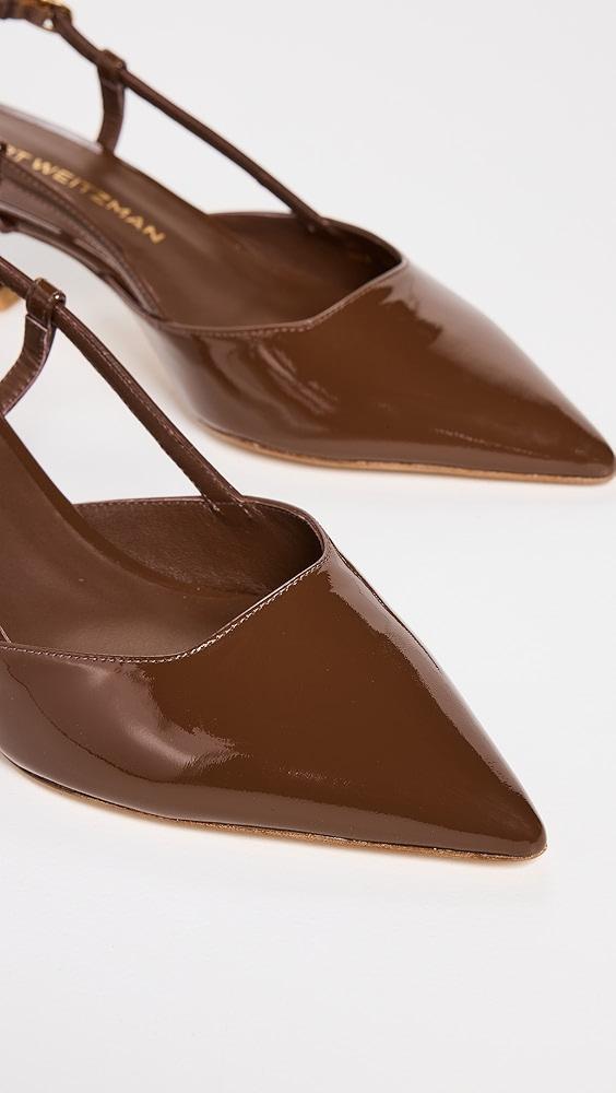 Stuart Weitzman Vinnie 50mm Slingback Heels | Shopbop Product Image