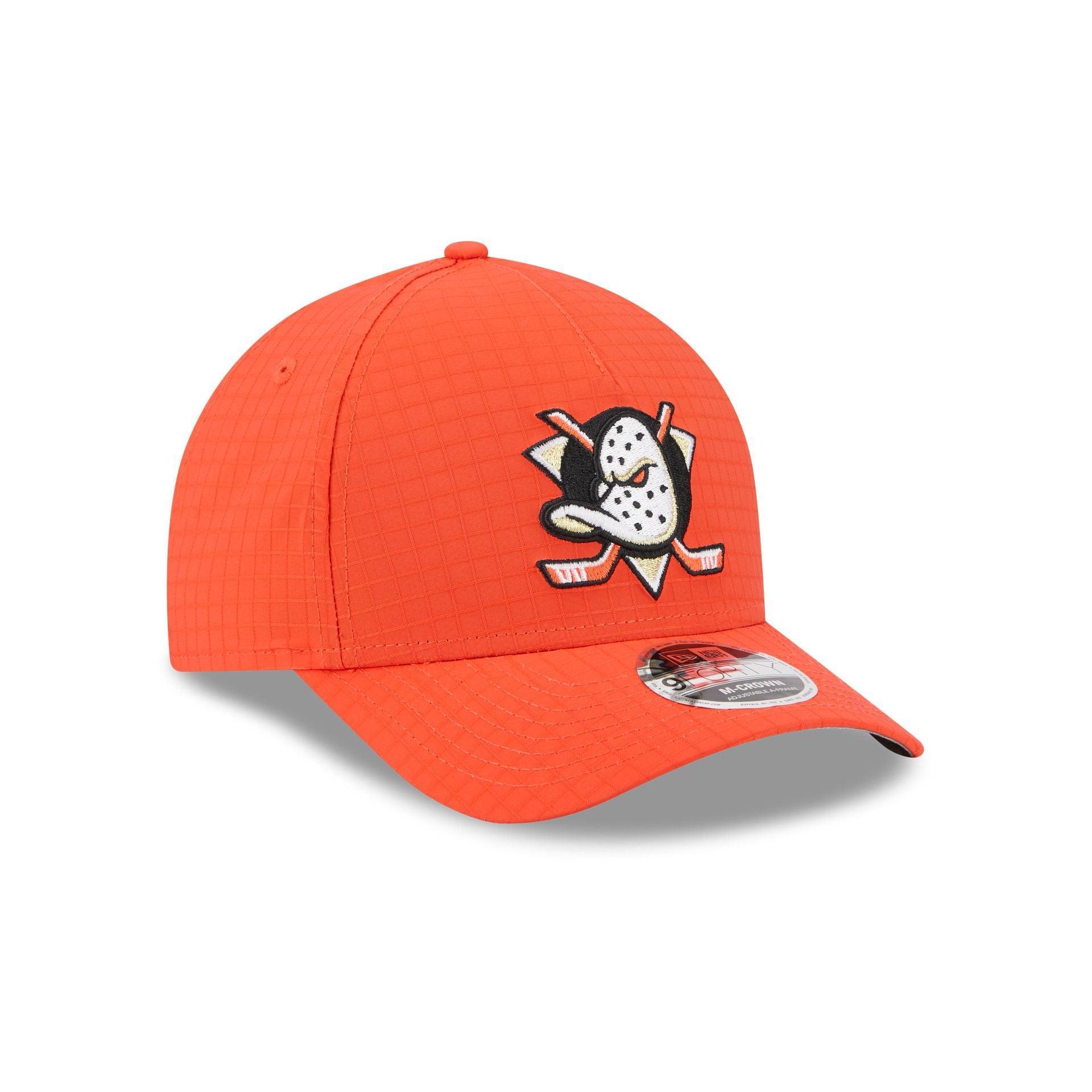 Anaheim Ducks Ripstop 9FORTY M-Crown A-Frame Snapback Hat Male Product Image