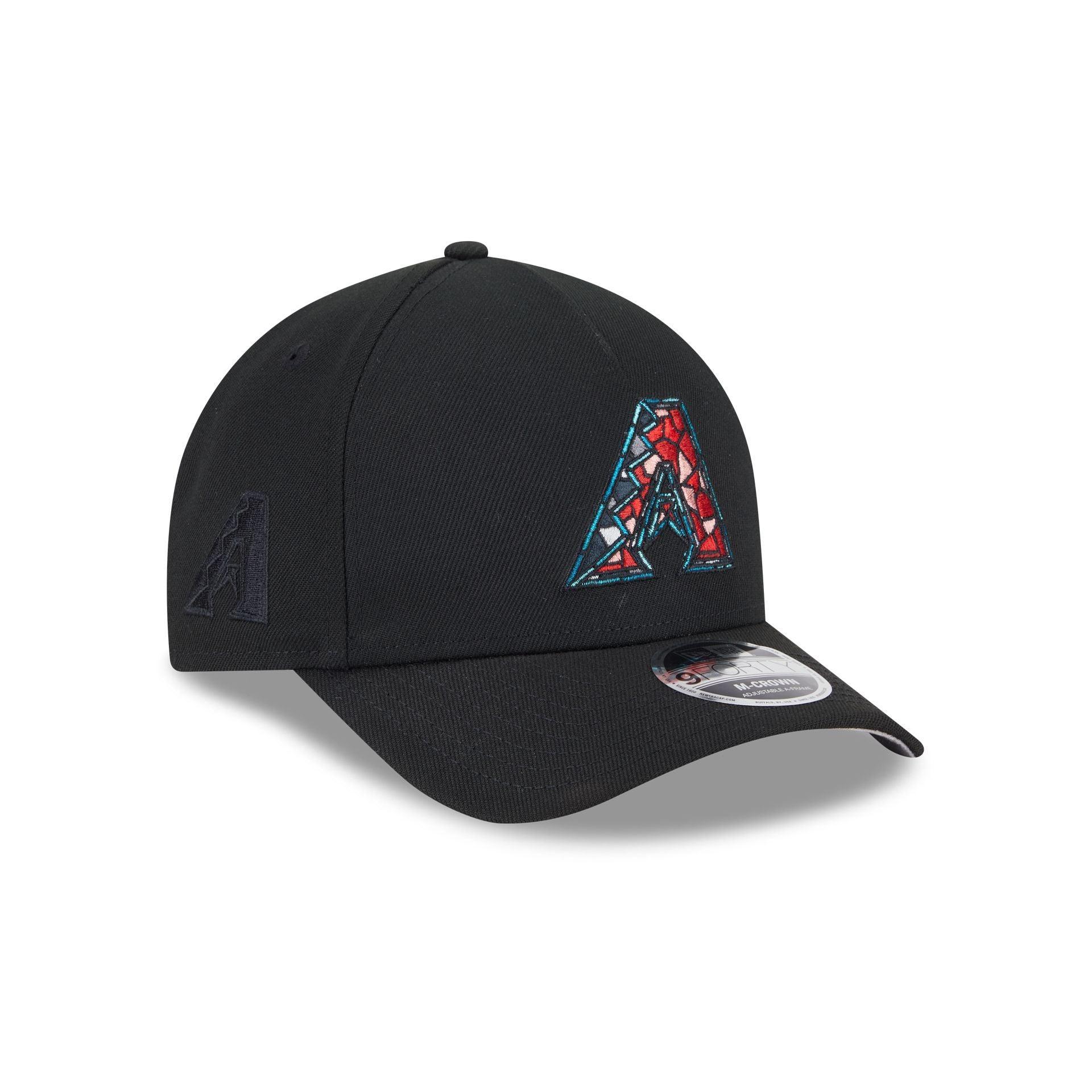 Arizona Diamondbacks Stained Glass 9FORTY M-Crown A-Frame Snapback Hat Male Product Image