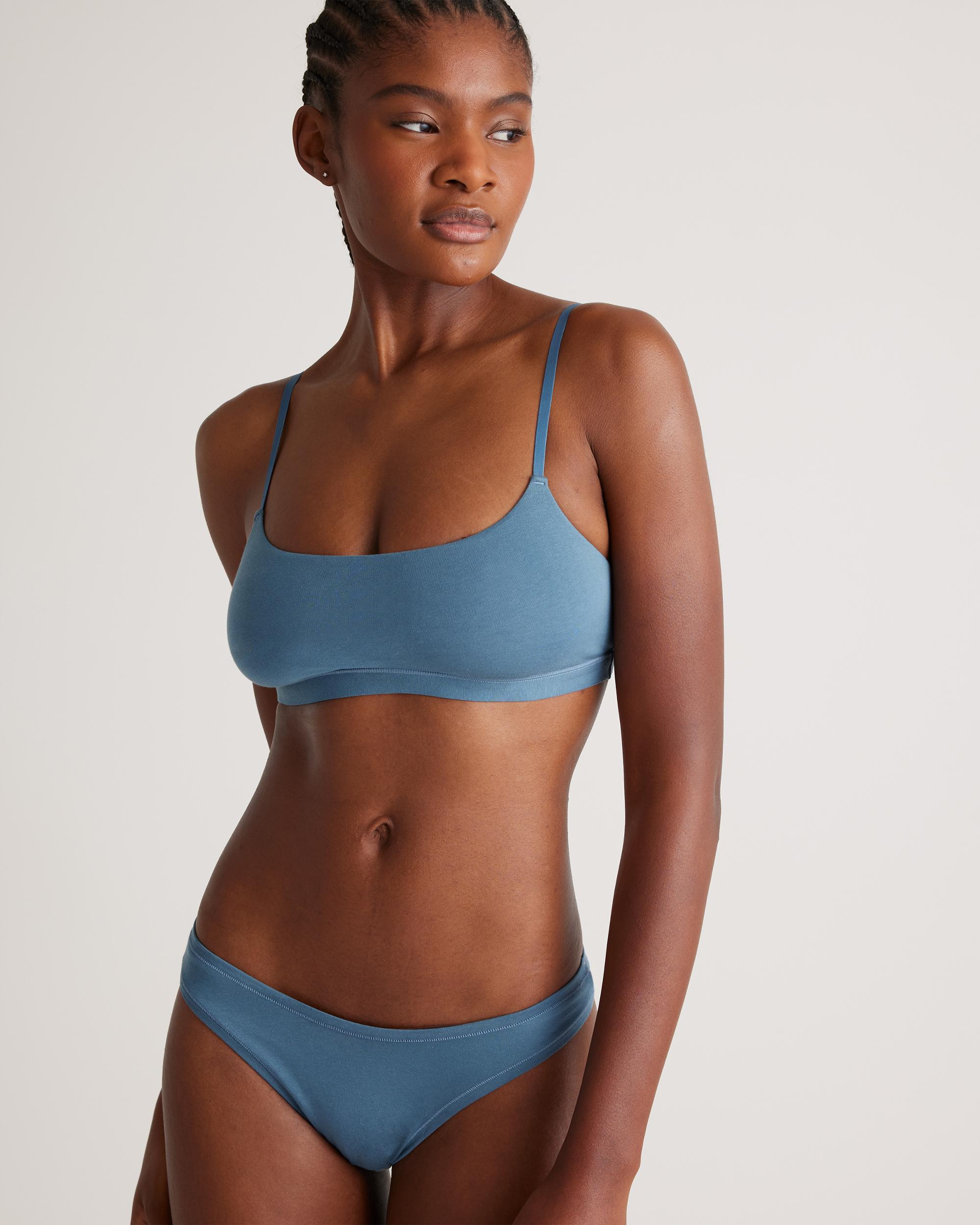 Quince | Women's Scoop Bralette Organic Cotton Product Image