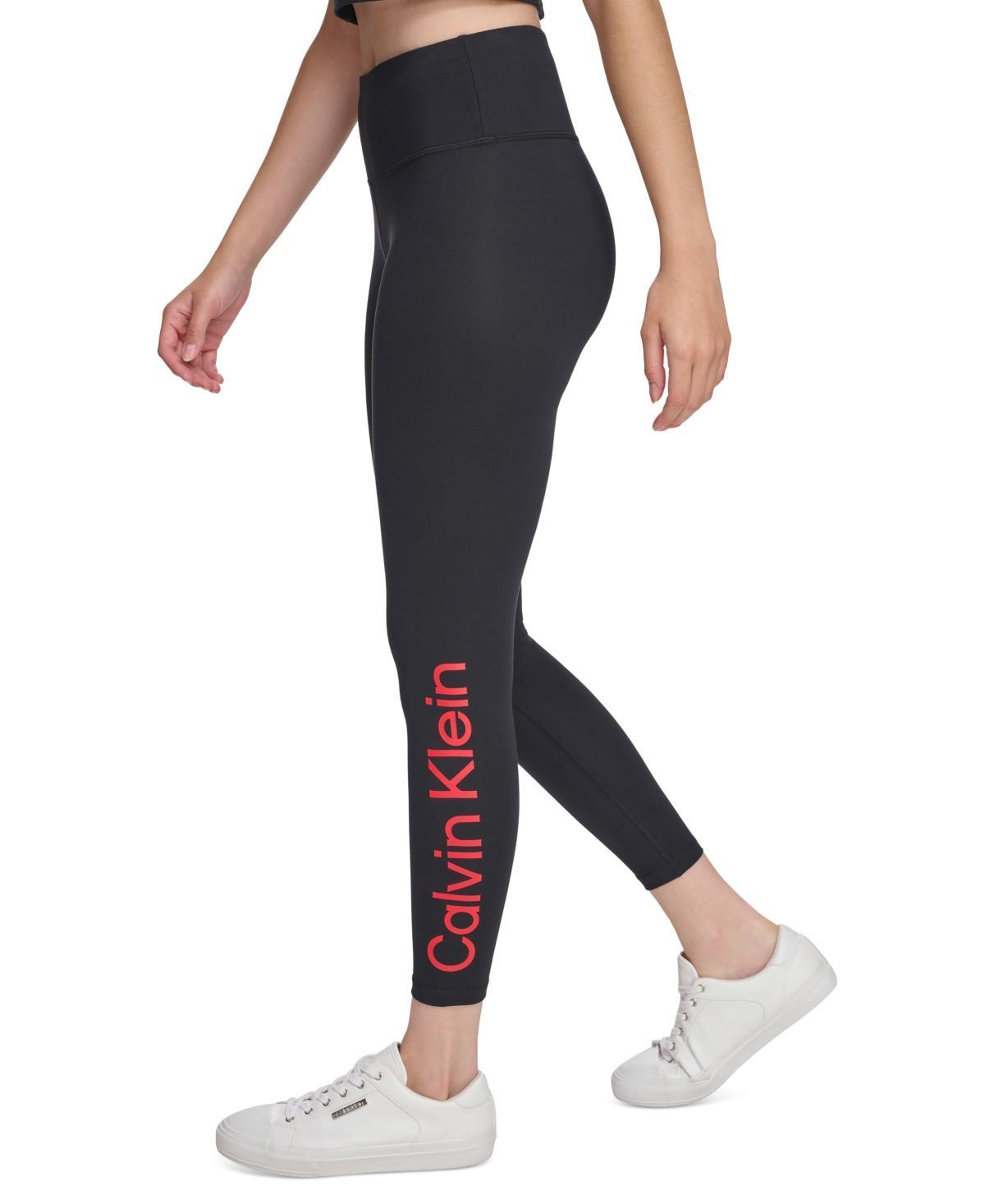 Calvin Klein Performance Womens High-Rise 7/8 Leggings Product Image