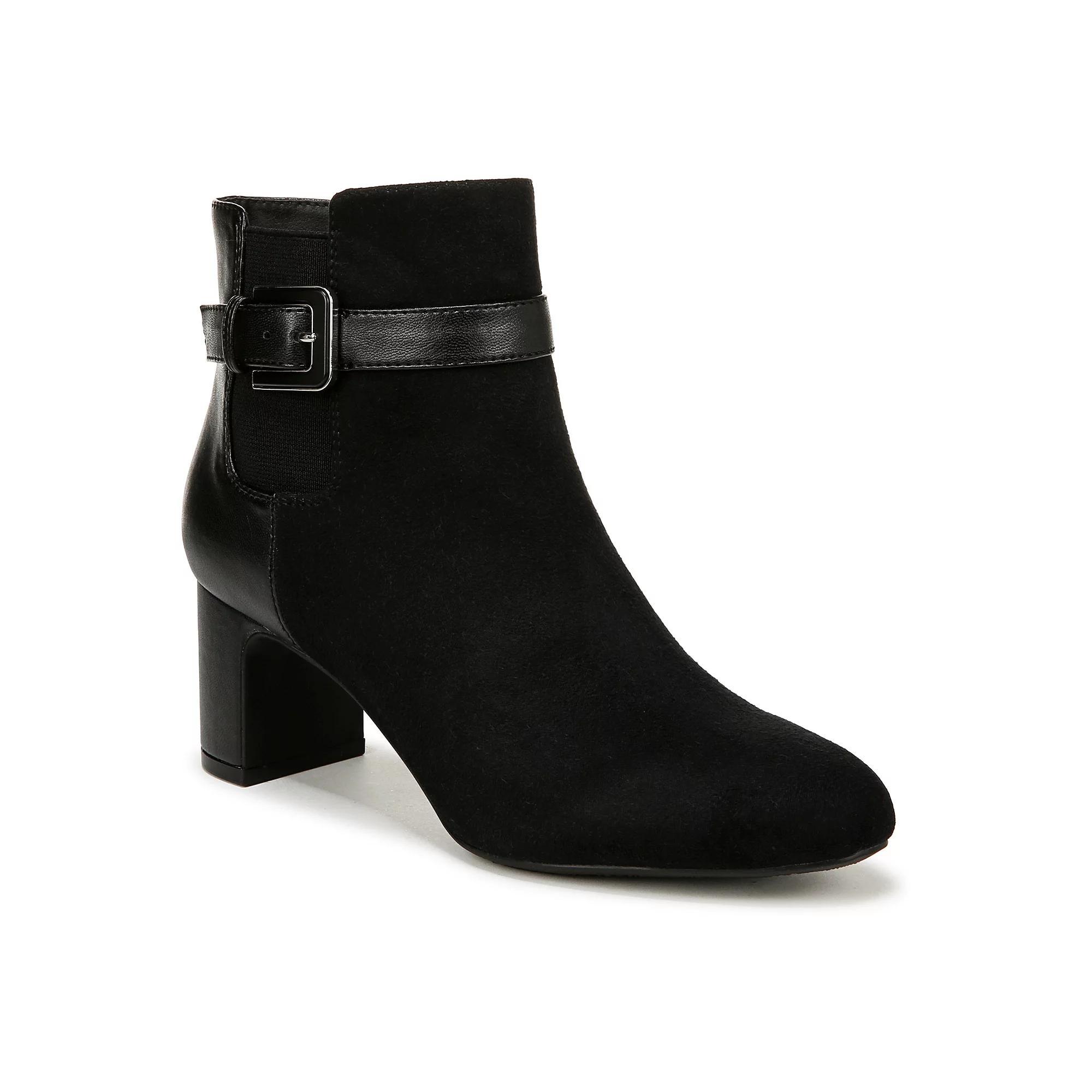 LifeStride Truly Women's Ankle Boots, Size: 7, Black Micro Product Image