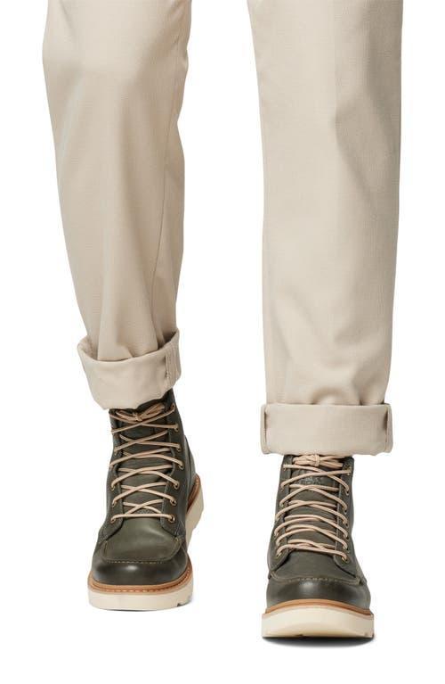 SOREL Slabtown 62 Waterproof Moc Toe Boot In Alpine Tundra/tawny Buff Product Image
