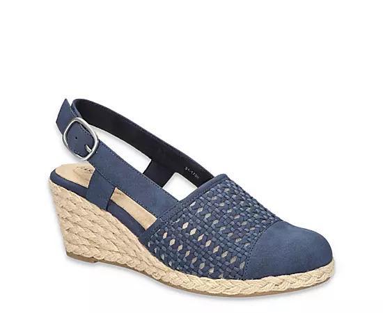 Easy Street Taffy Womens Slingback Espadrille Wedges Product Image