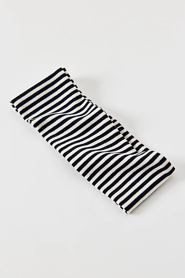 Evie Striped Headwrap Wide Headband Womens at Urban Outfitters Product Image