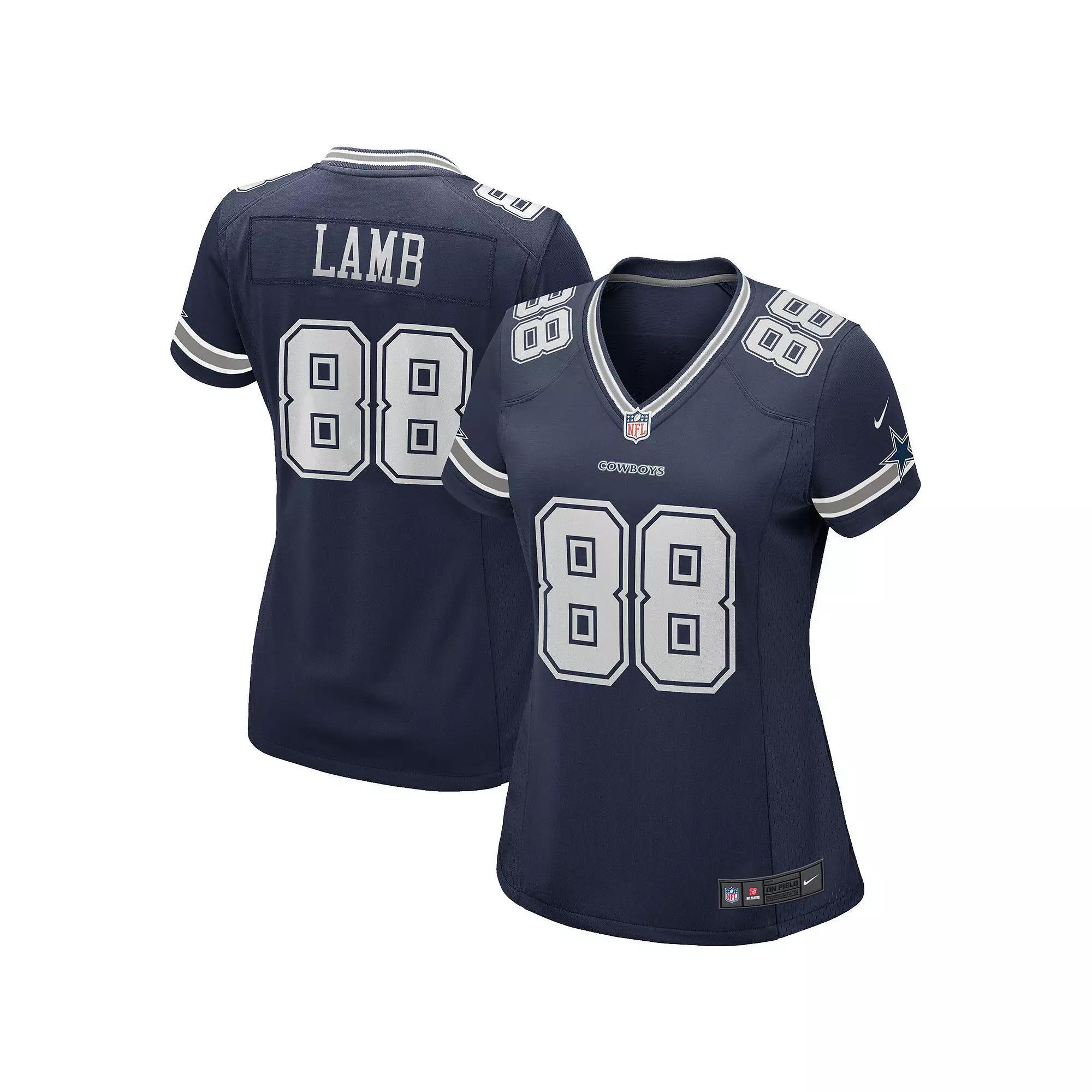 Womens Nike CeeDee Lamb Dallas Cowboys Game Jersey Blue Product Image
