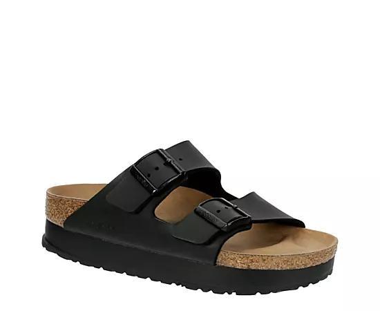 Birkenstock Womens Arizona Platform Flex Double Buckle Sandals Product Image