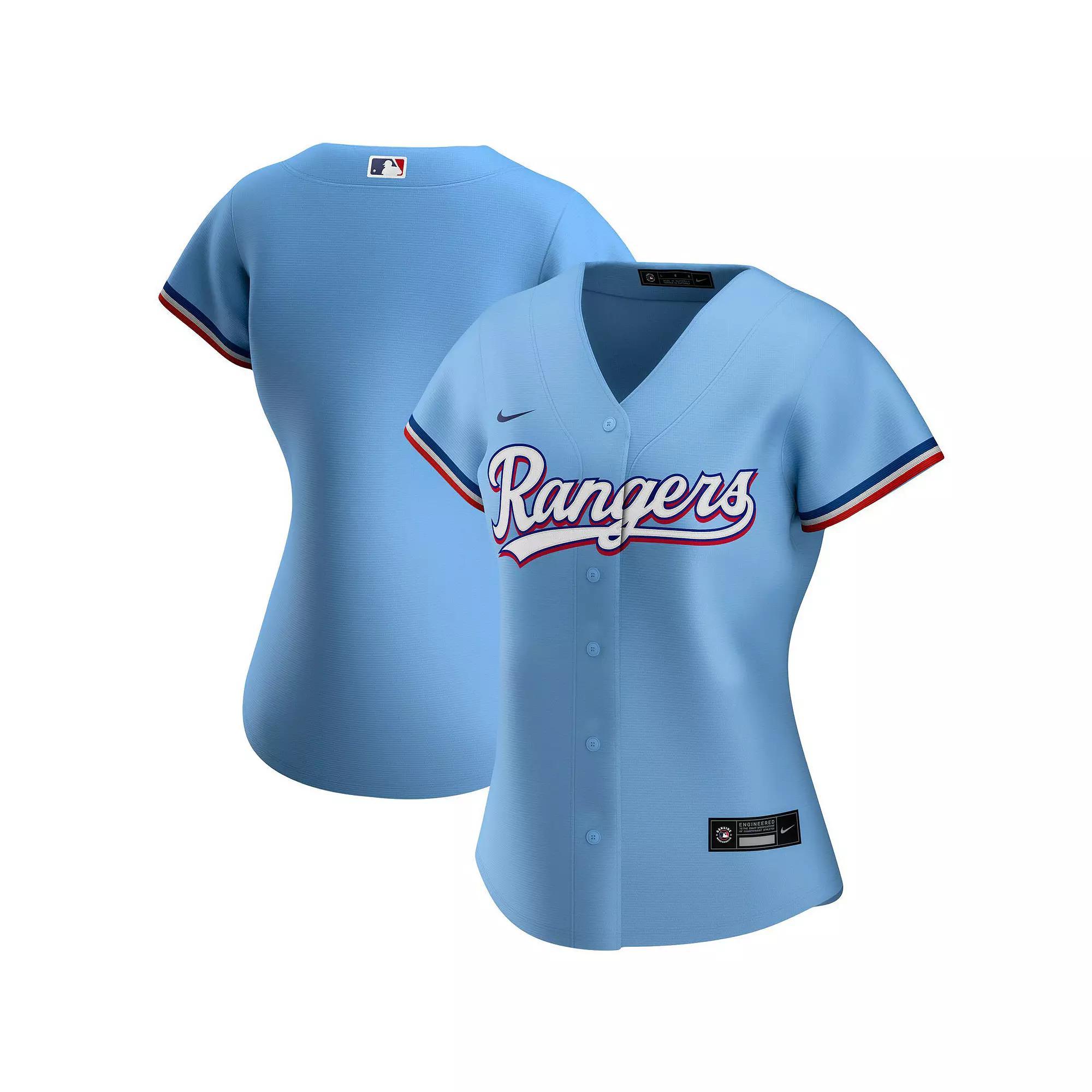 Womens Nike Blue Texas Rangers Alternate Replica Team Jersey Product Image