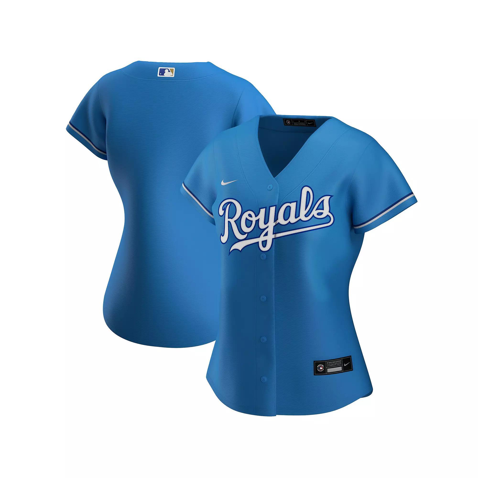 Womens Nike Blue Kansas City Royals Alternate Replica Team Jersey Product Image