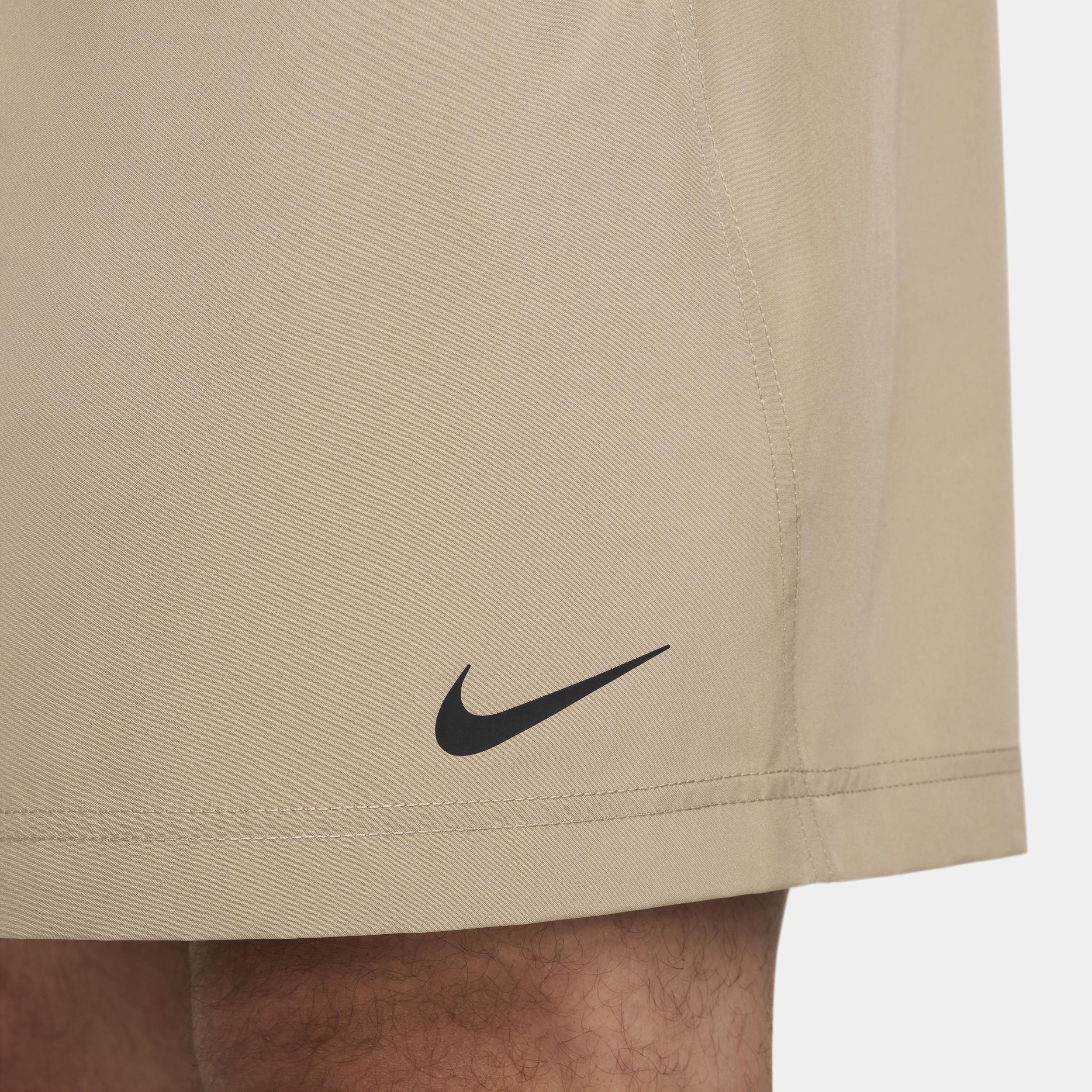 Mens Nike DriFit Form 7-in Unlined Woven Short, Men's, Size: Medium, Green Product Image