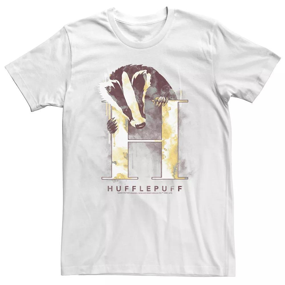Men's Harry Potter Hufflepuff Logo Tee, Size: XXL, White Product Image