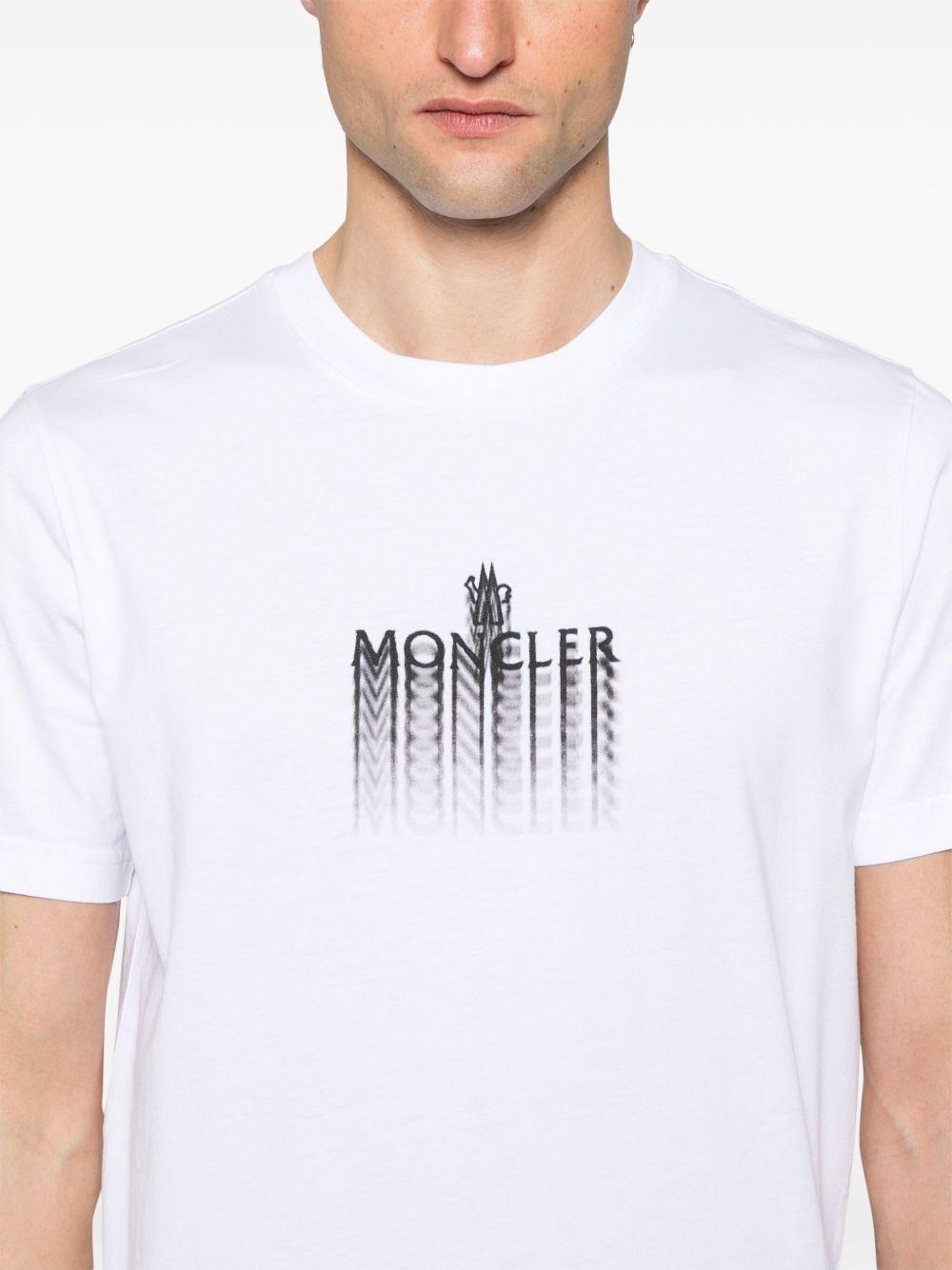 faded-logo cotton T-shirt Product Image