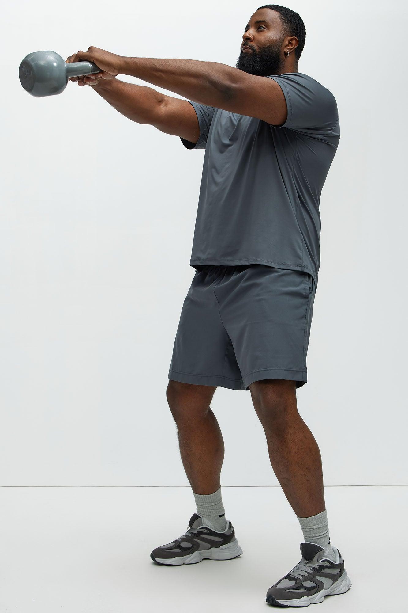 Vital Active Raglan Tee - Charcoal Product Image