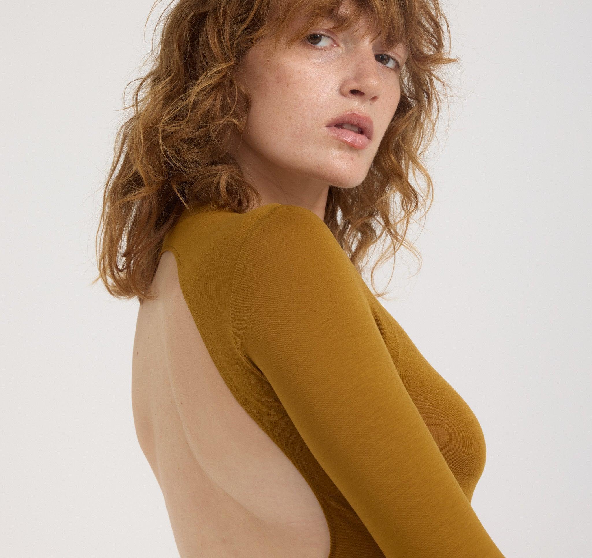 Soft Touch Veil Open Back Bodysuit Girls Product Image