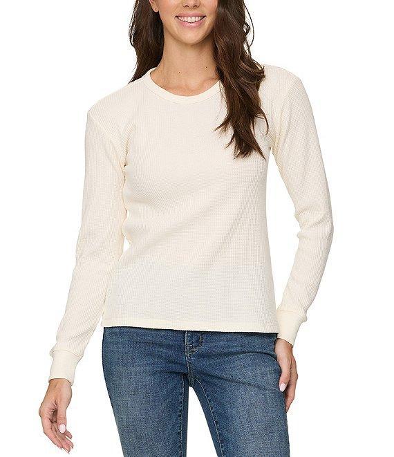 Flag and Anthem Fayston Long Sleeve Waffle Knit Top Product Image