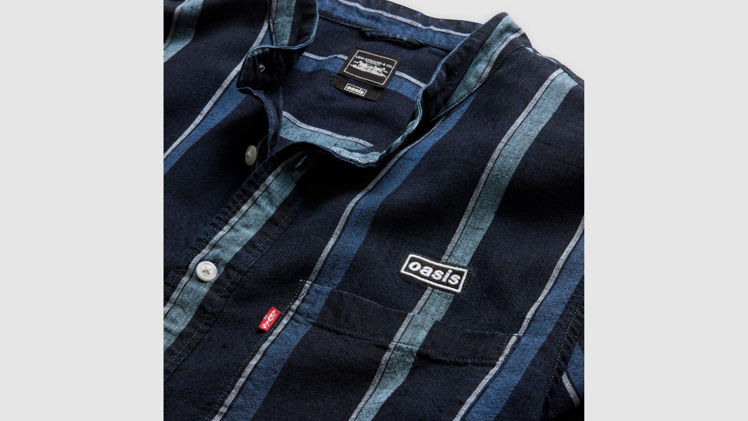 Oasis Banded Collar Shirt Product Image