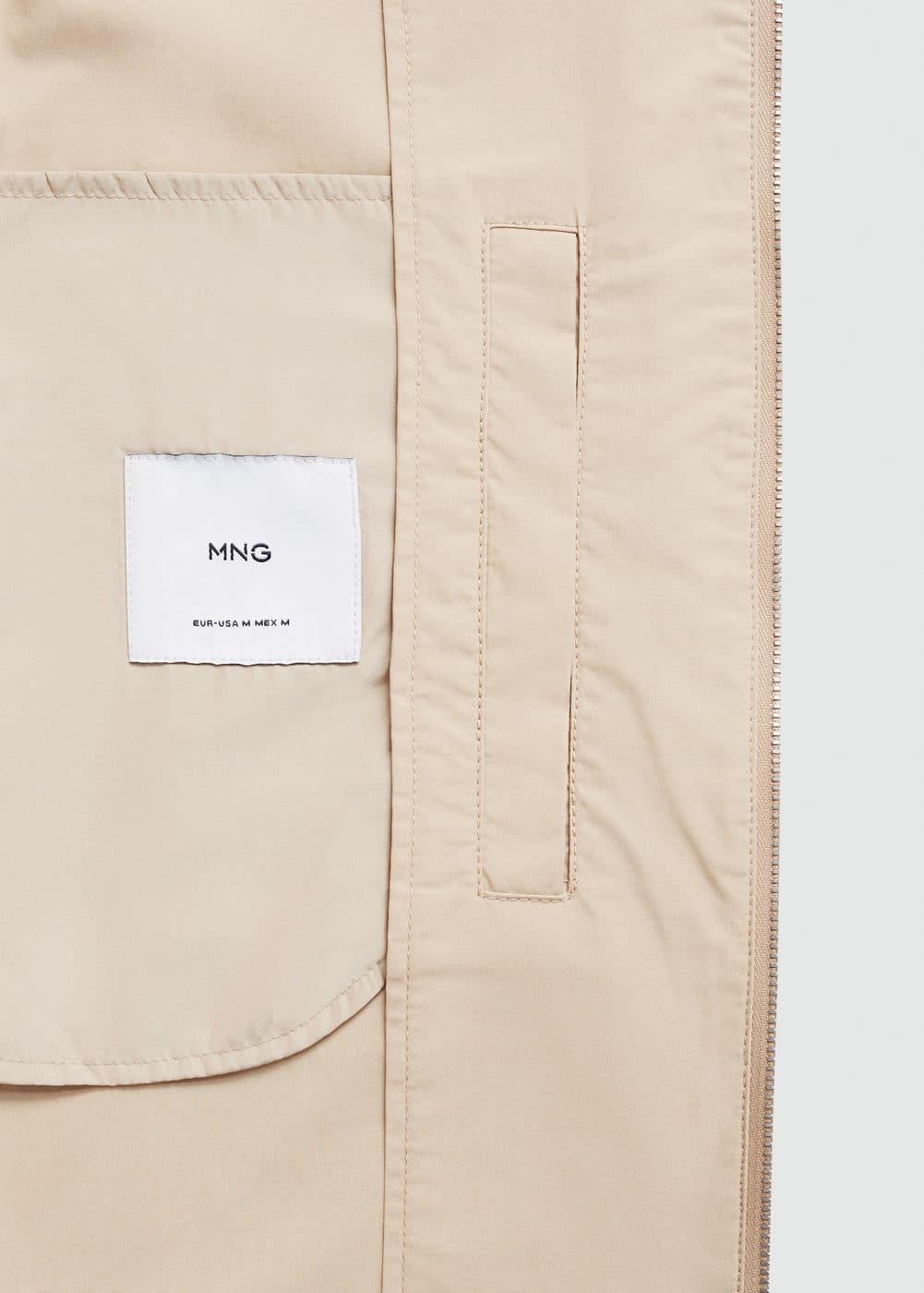 Mango Mens Cotton Pockets Detail Blazer Product Image