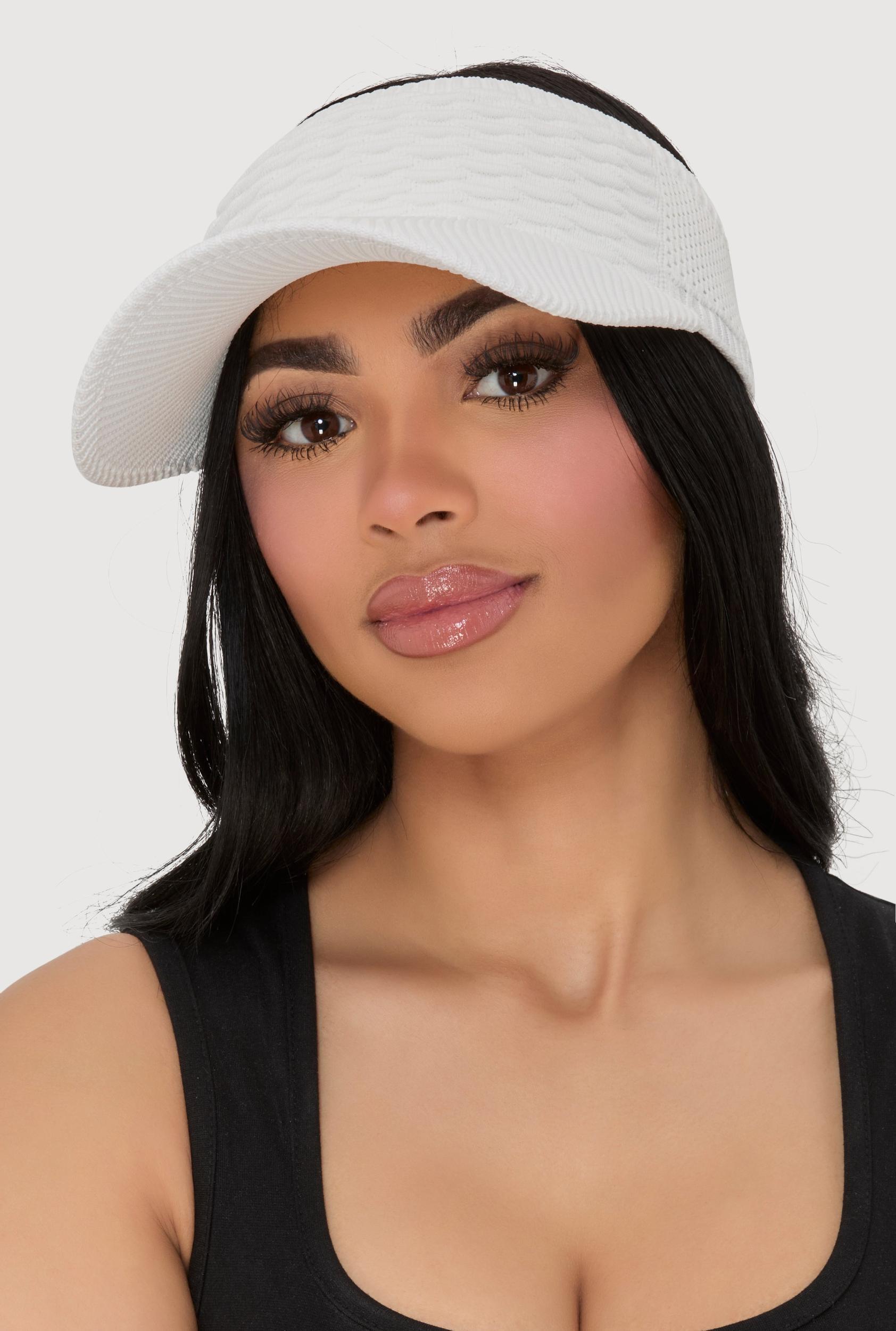 Textured Knit Visor Female Product Image