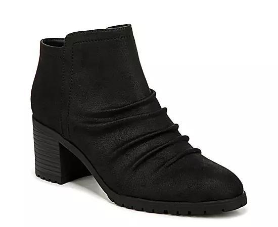 LifeStride Women's Maeve Ankle Boots, Size: 9.5, Black Faux Product Image