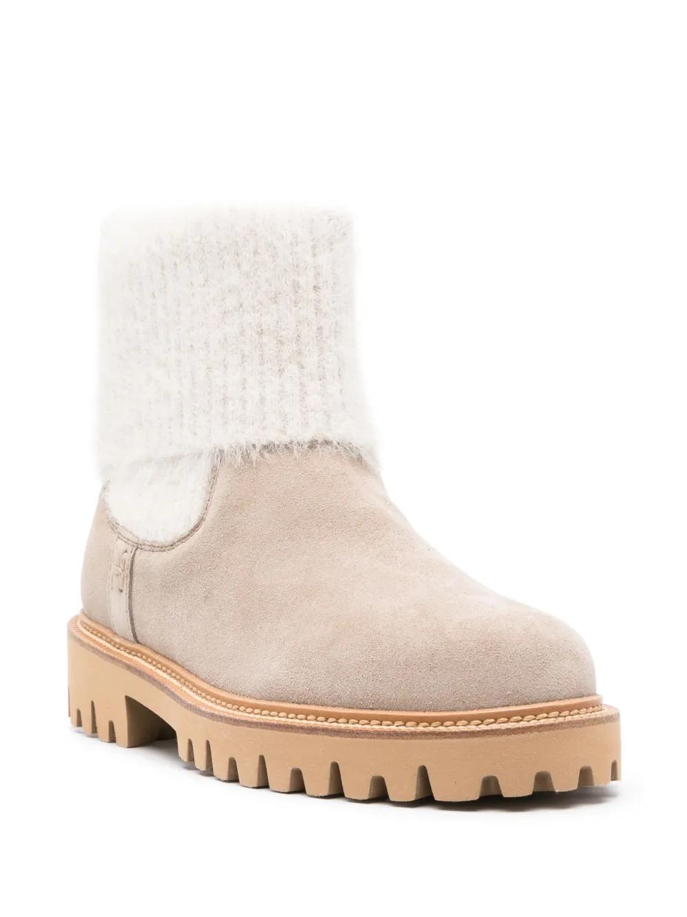 HENDERSON BARACCO Jadas Suede Ankle Boots In Brown Product Image