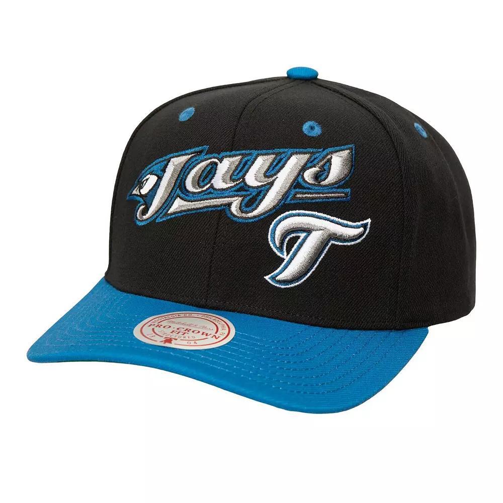 Men's Mitchell & Ness Black Toronto Blue Jays  All In 2.0 Adjustable Hat, Jay Black Product Image