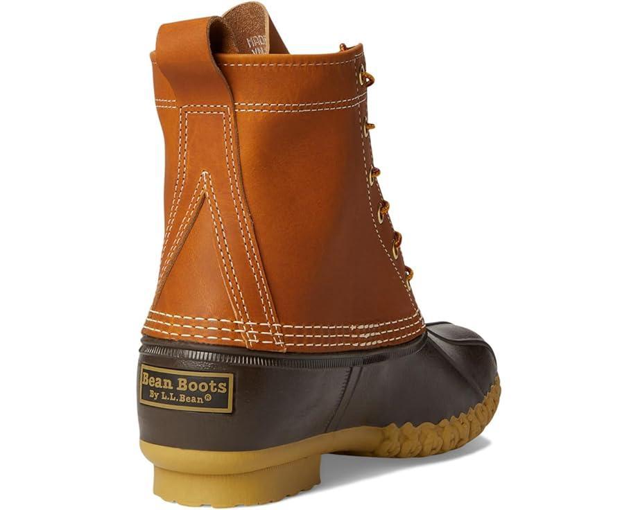 Bean Boot 8" Denim Insulated Flannel Lined Product Image
