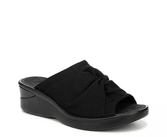LifeStride Smile 3 Women's Wedge Sandals, Size: 9, Black Product Image
