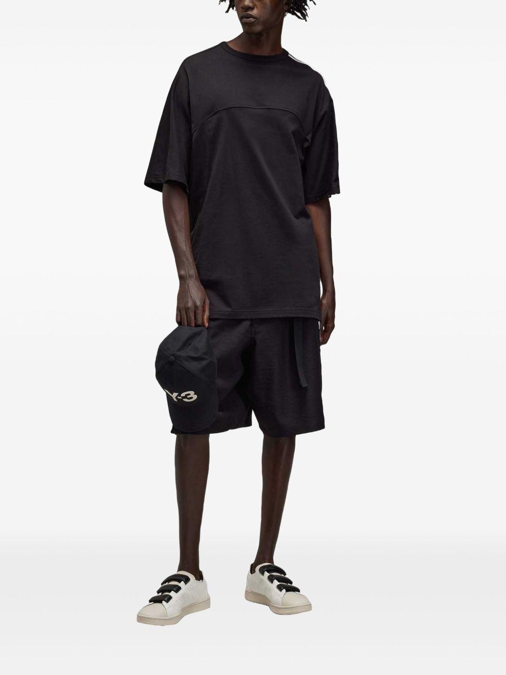 x Y-3 striped cotton t-shirt  Product Image