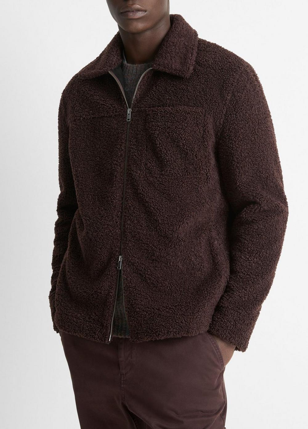 Mens Sherpa Full-Zip Jacket Product Image