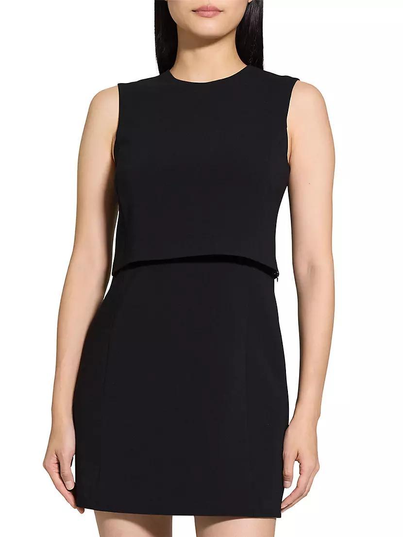 Sculpted Sleeveless Minidress Product Image