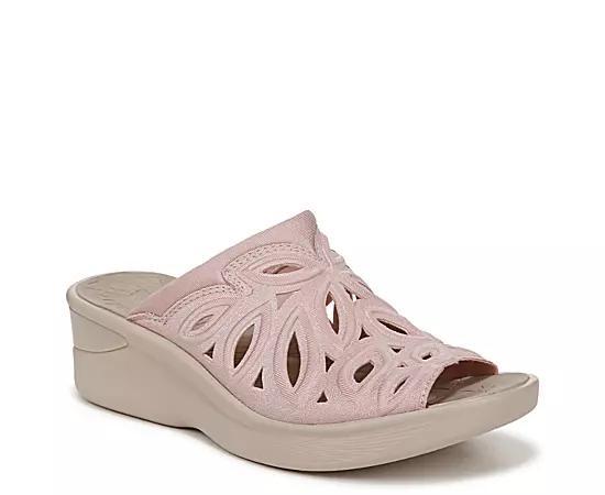 LifeStride Susie Wedge Slide Sandals, Women's, Size: 8, Blush Shimmer Product Image