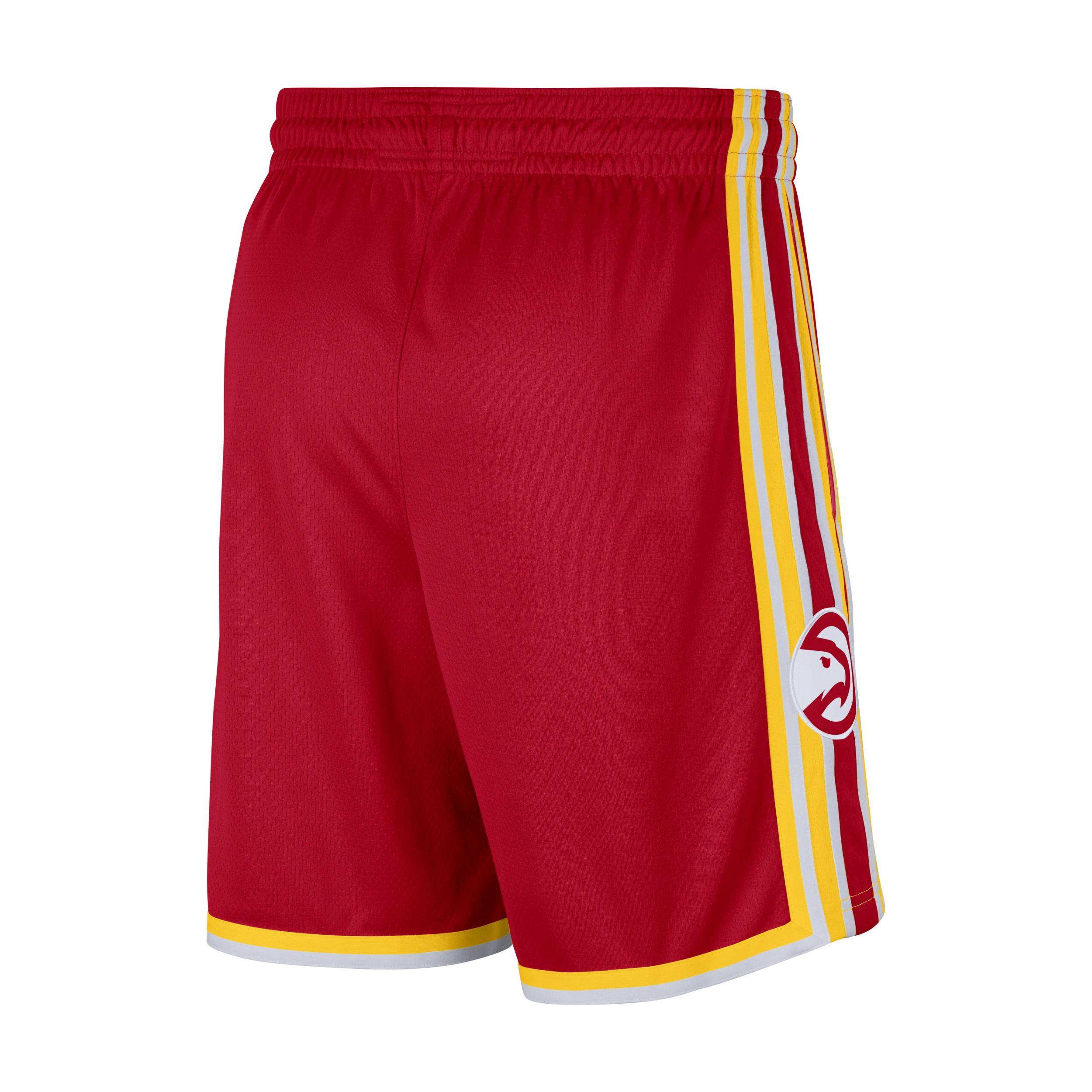 Hawks Icon Edition 2020 Nike Mens NBA Swingman Shorts Product Image