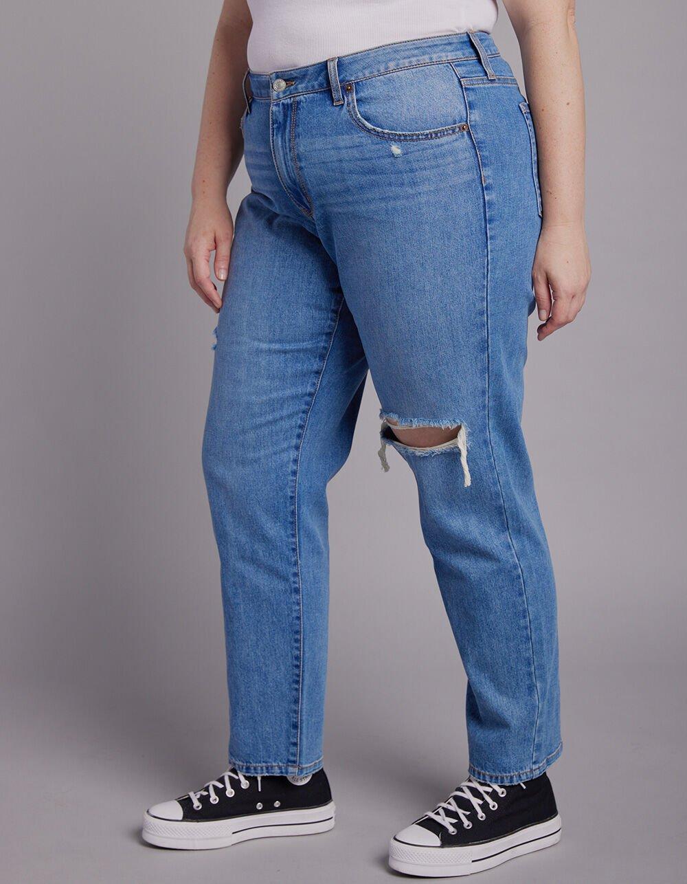 RSQ Womens Vintage Mom Jeans - MEDIUM WASH Product Image