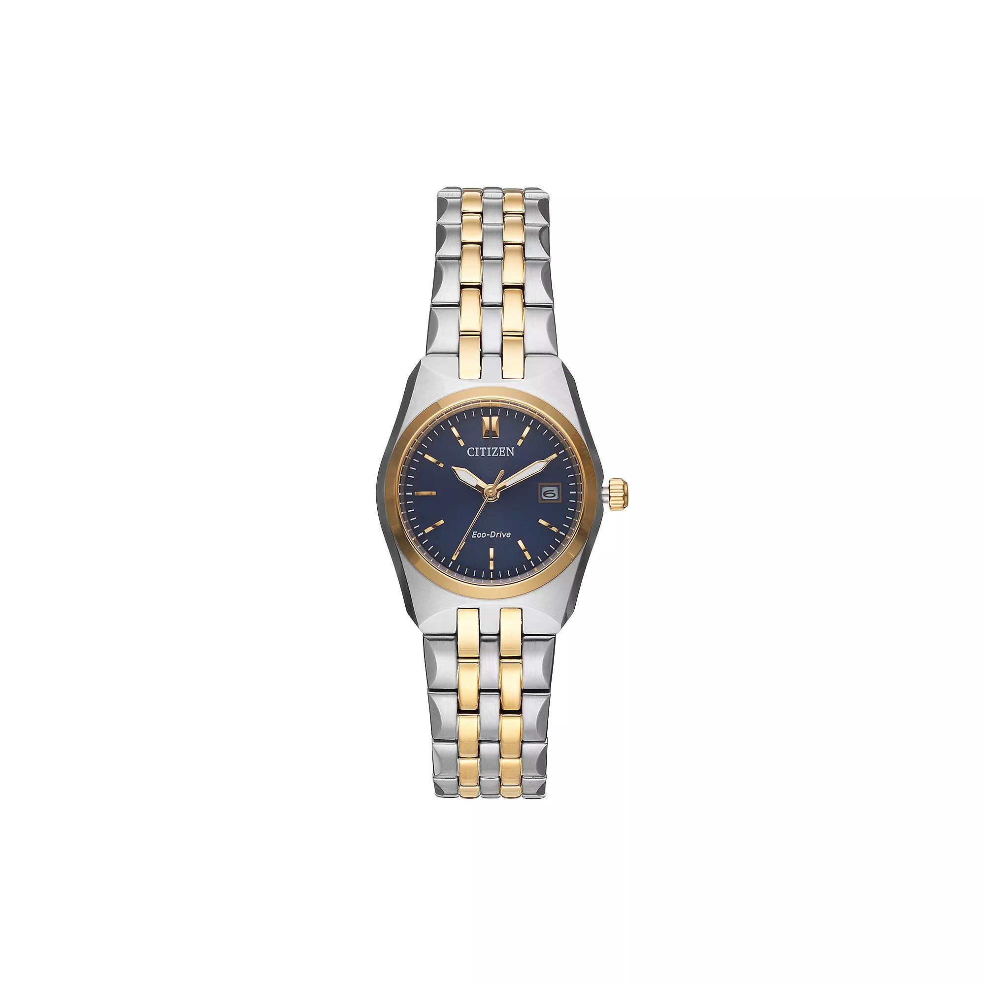 Citizen Eco-Drive Womens Corso Two Tone Stainless Steel Watch - EW2294-53L Product Image