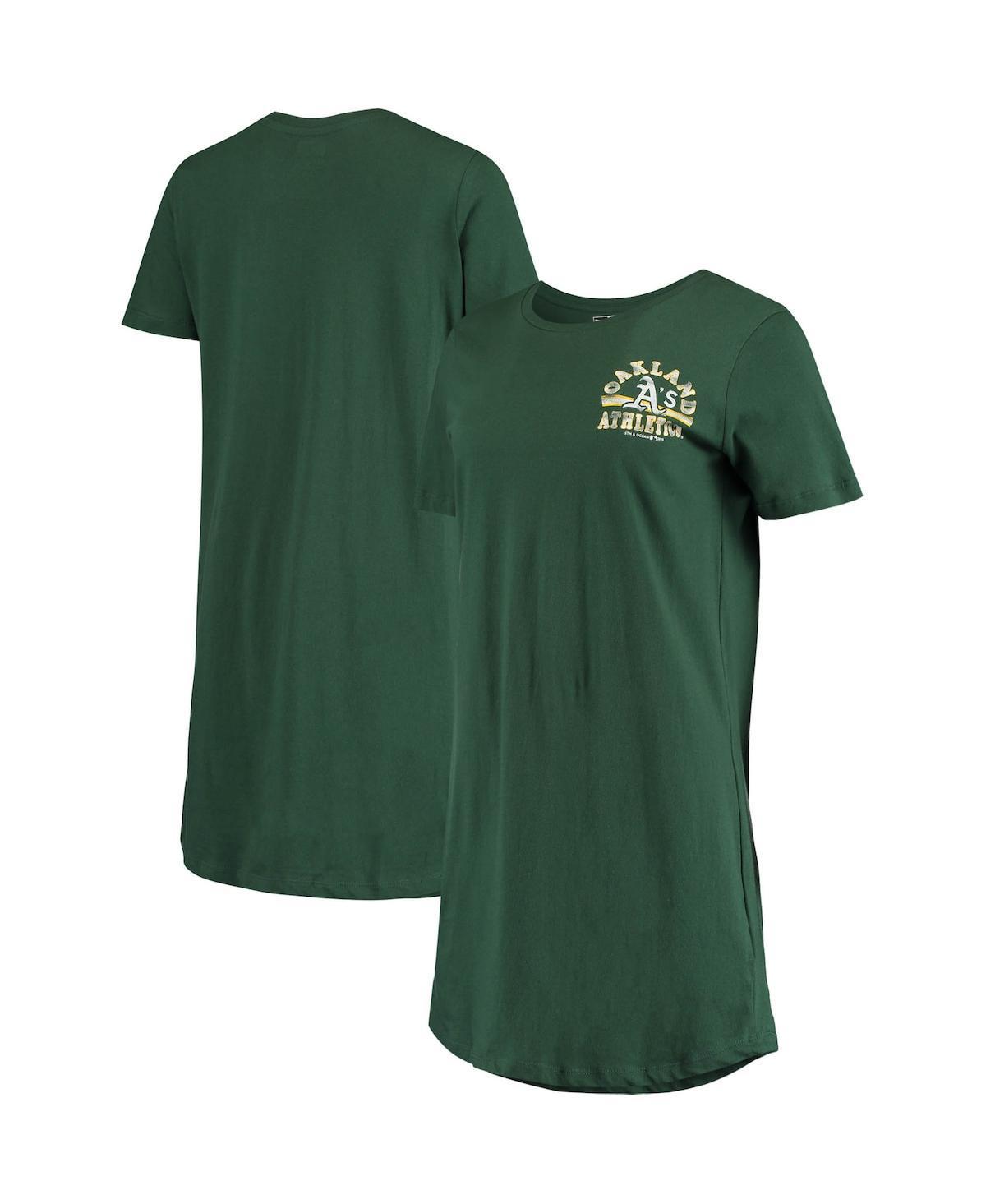 Womens 5th & Ocean by New Era Oakland Athletics Tee Dress Product Image