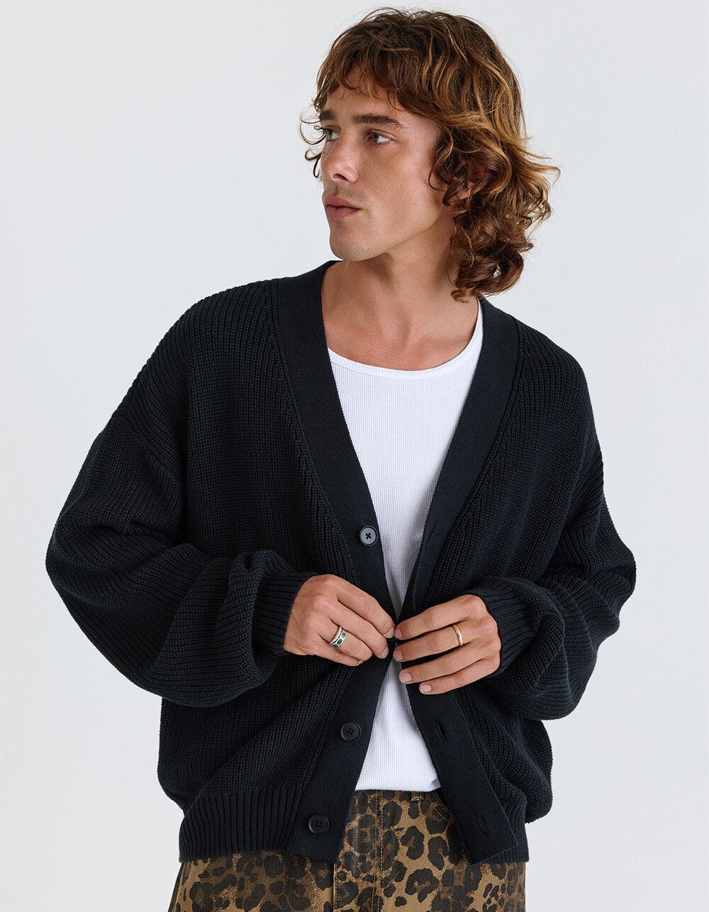 RSQ Mens Cardigan - BLACK Product Image