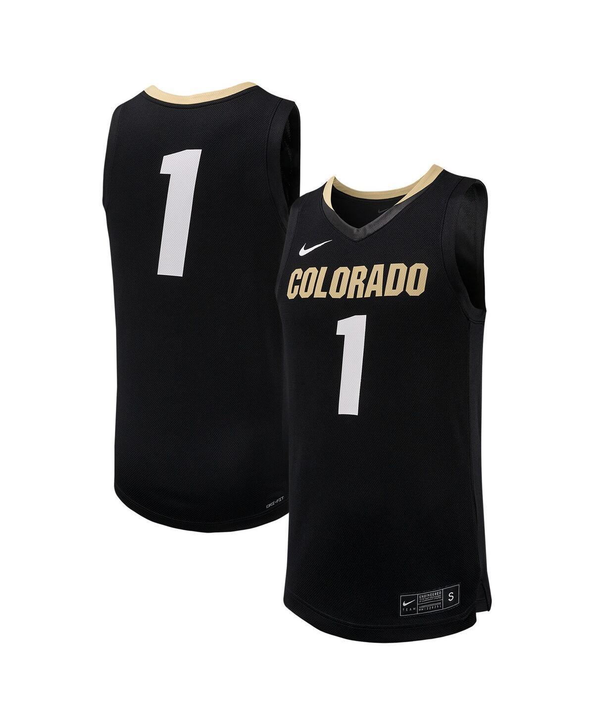 Mens Nike #1 Colorado Buffaloes Replica Basketball Jersey Product Image