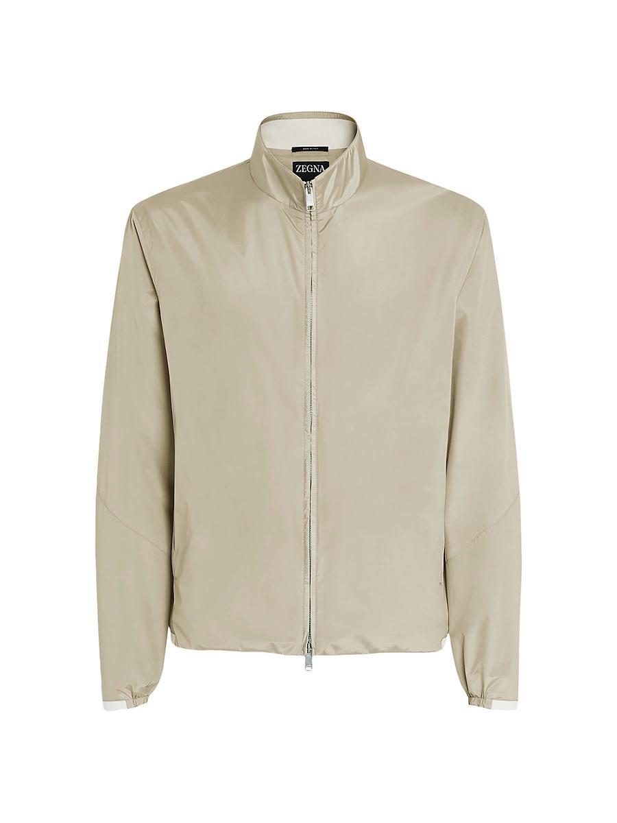 Mens Silk Blouson Jacket Product Image