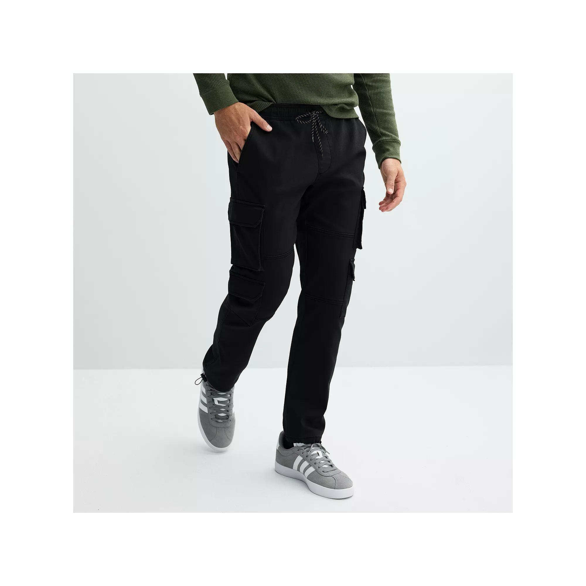 Men's Lazer Stacked Cargo Jogger Pants, Size: Small, Green Product Image