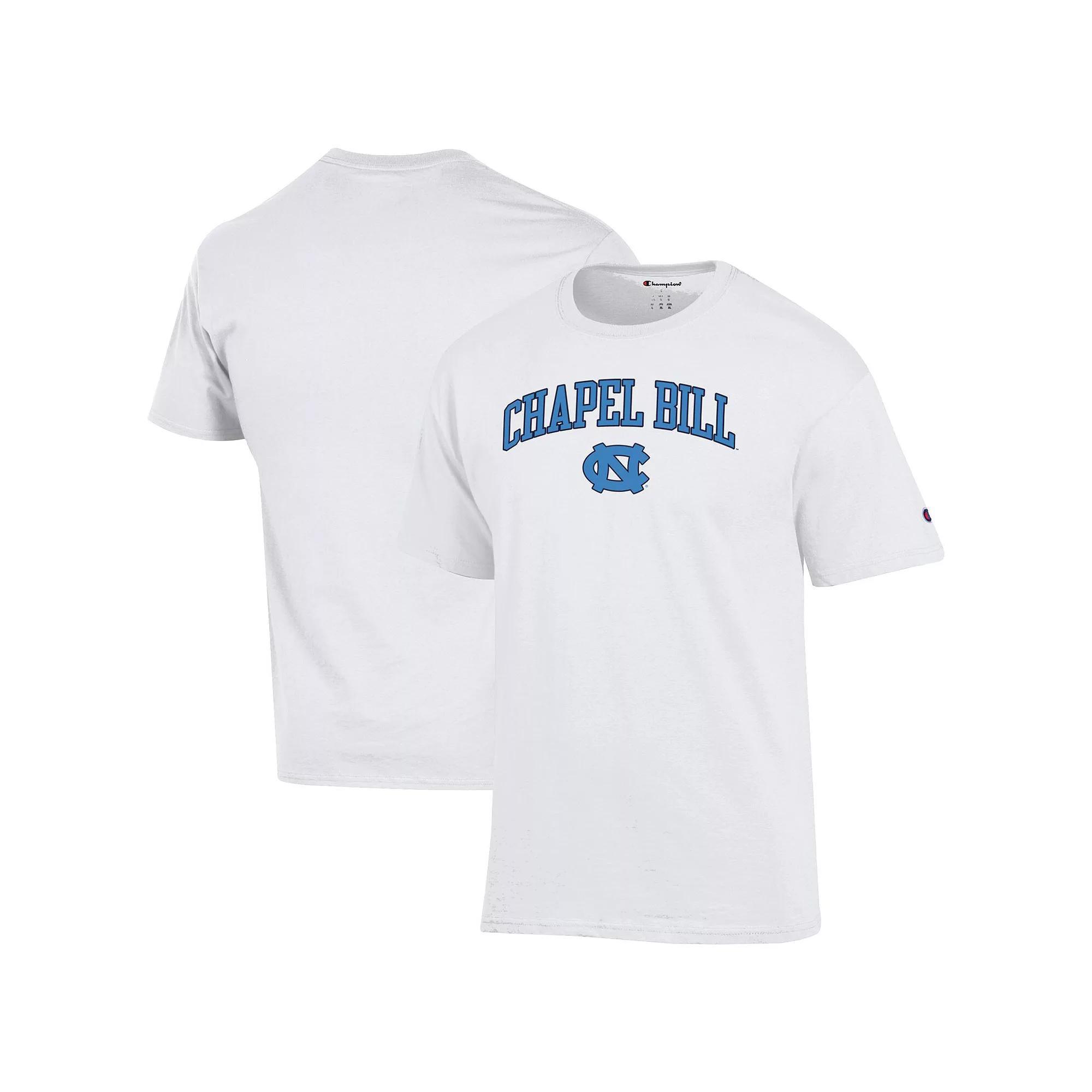 Men's  Champion  White North Carolina Tar Heels Chapel Bill T-Shirt, Size: 3XL Product Image