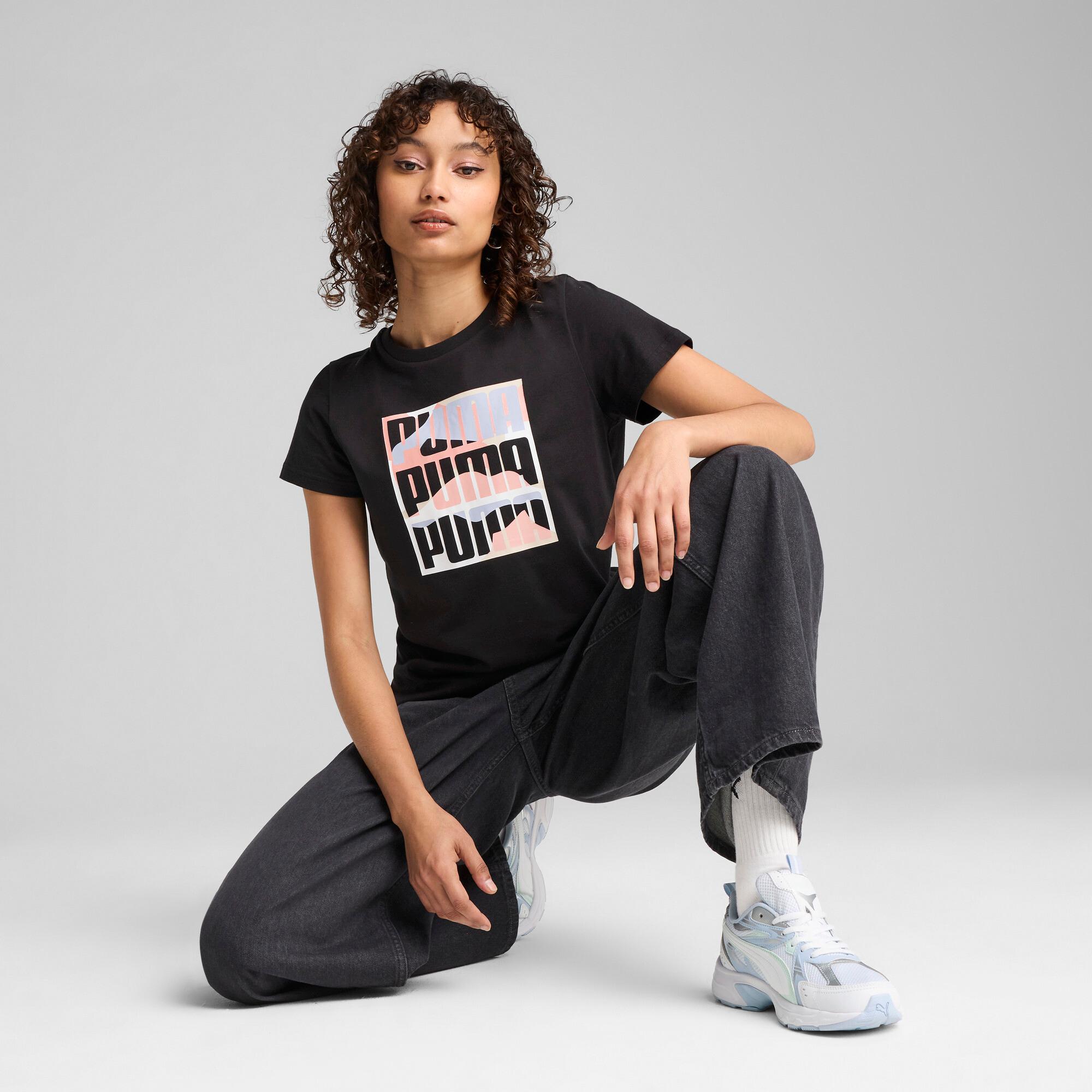 PUMA GRAPHICS Mountain Women's T-Shirt Product Image