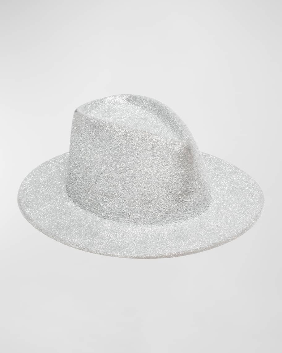 Blaine Glittery Wool Fedora Product Image