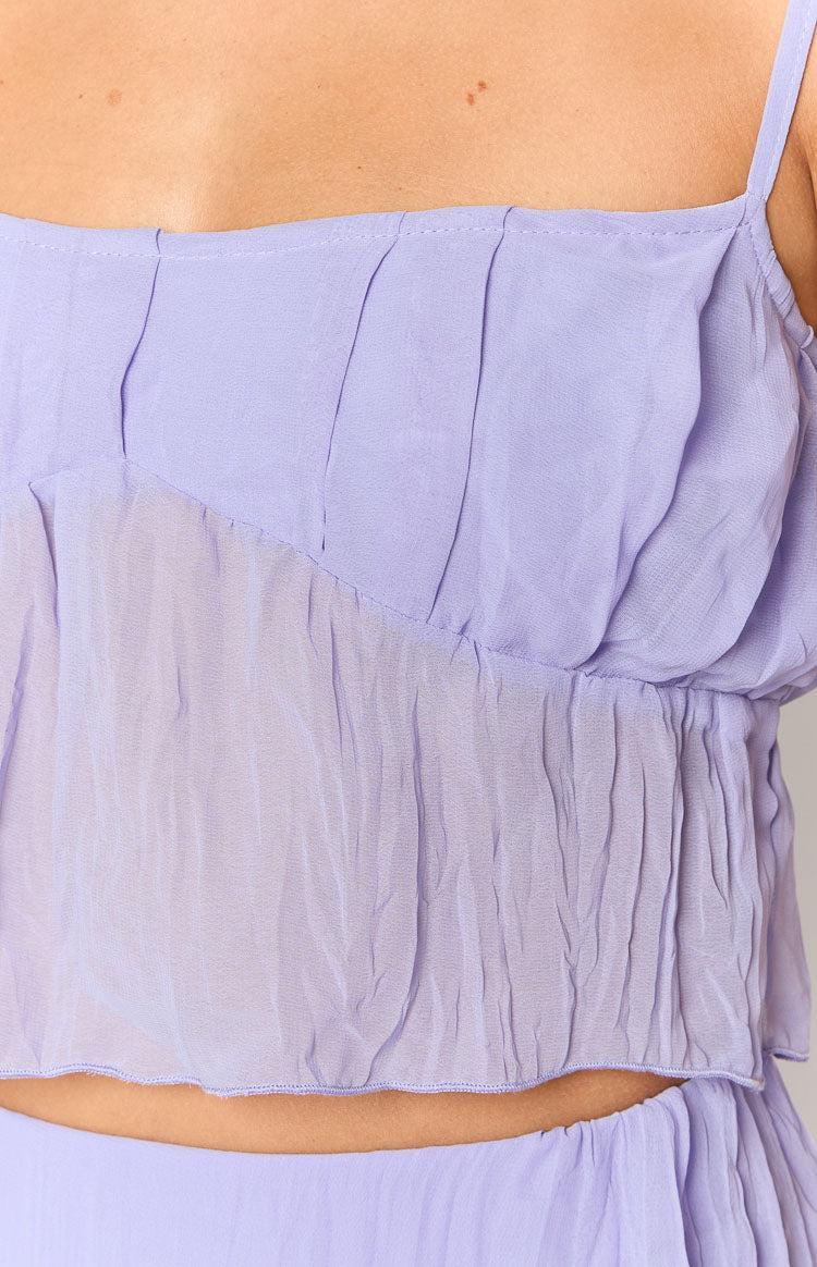 The Moment Purple Cami Top Product Image