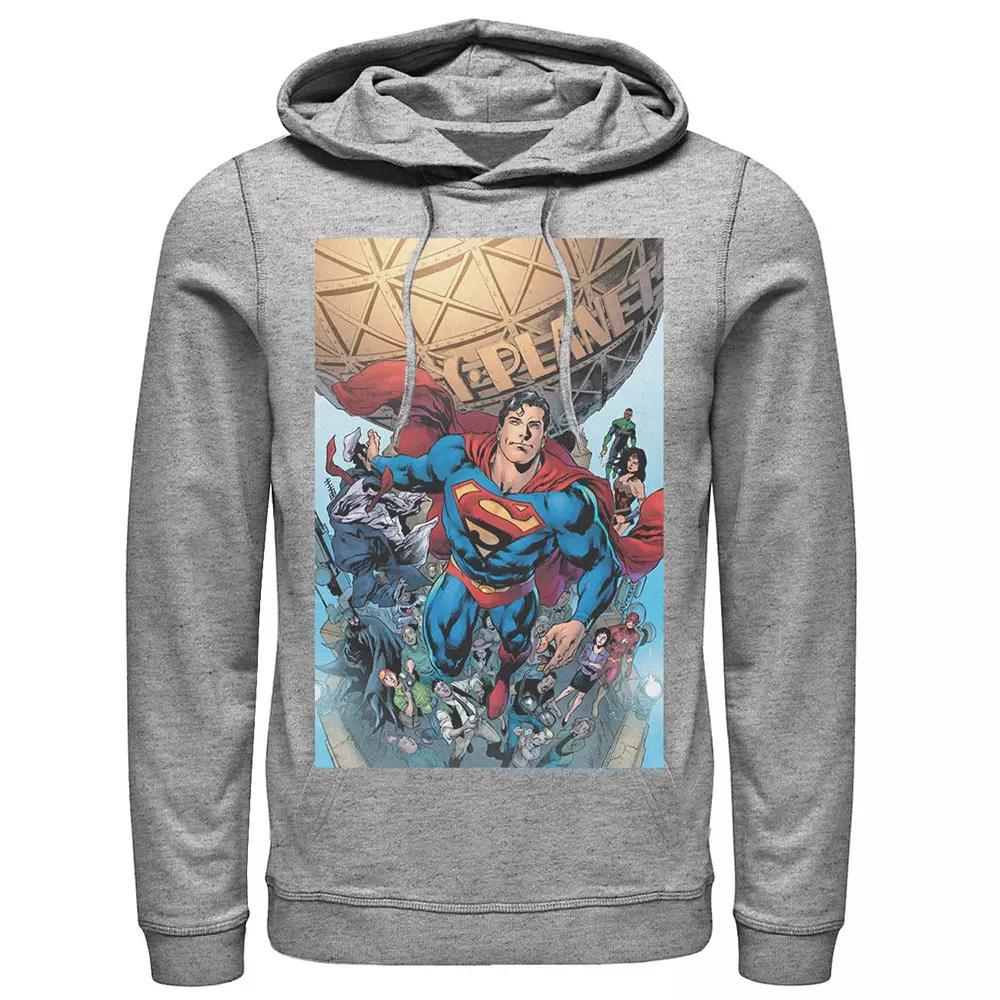Mens Tom And Jerry Love To Hate You Portrait Hoodie, Men's, Size: Large, Black Product Image