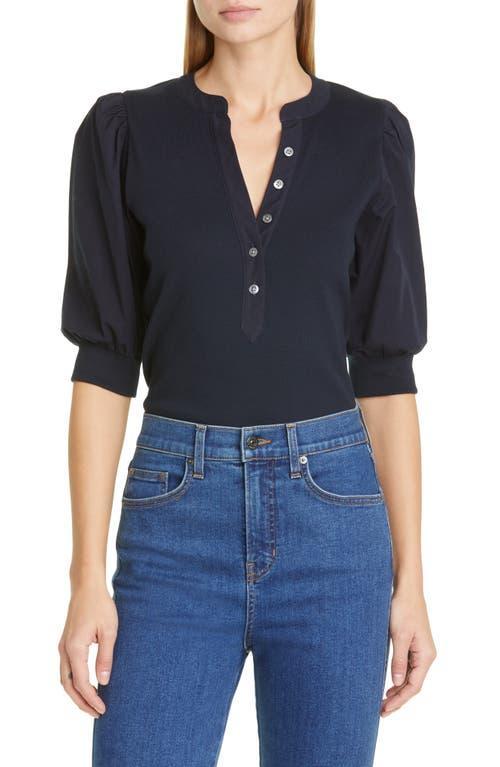 Womens Coralee Puff-Sleeve Top Product Image
