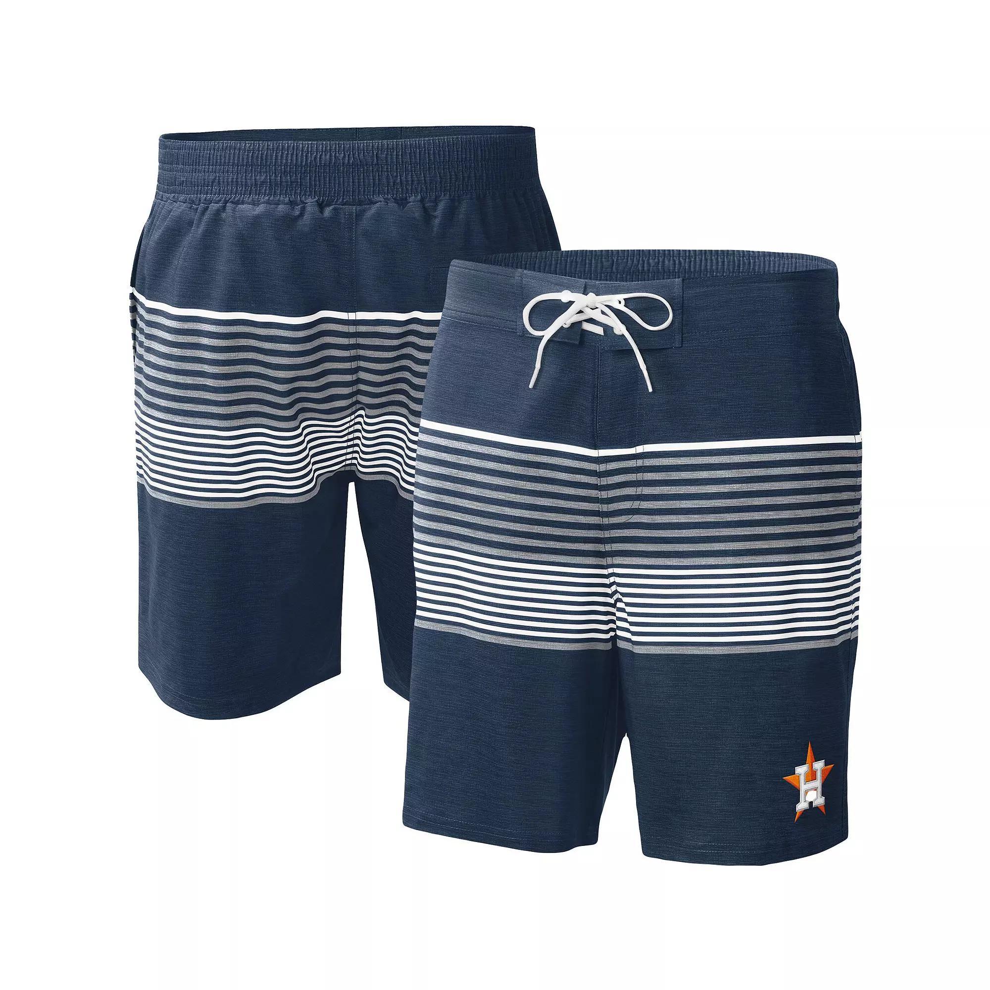 Men's G-III Sports by Carl Banks  Navy Detroit Tigers Coastline Volley Swim Shorts, Size: Large, Blue Product Image