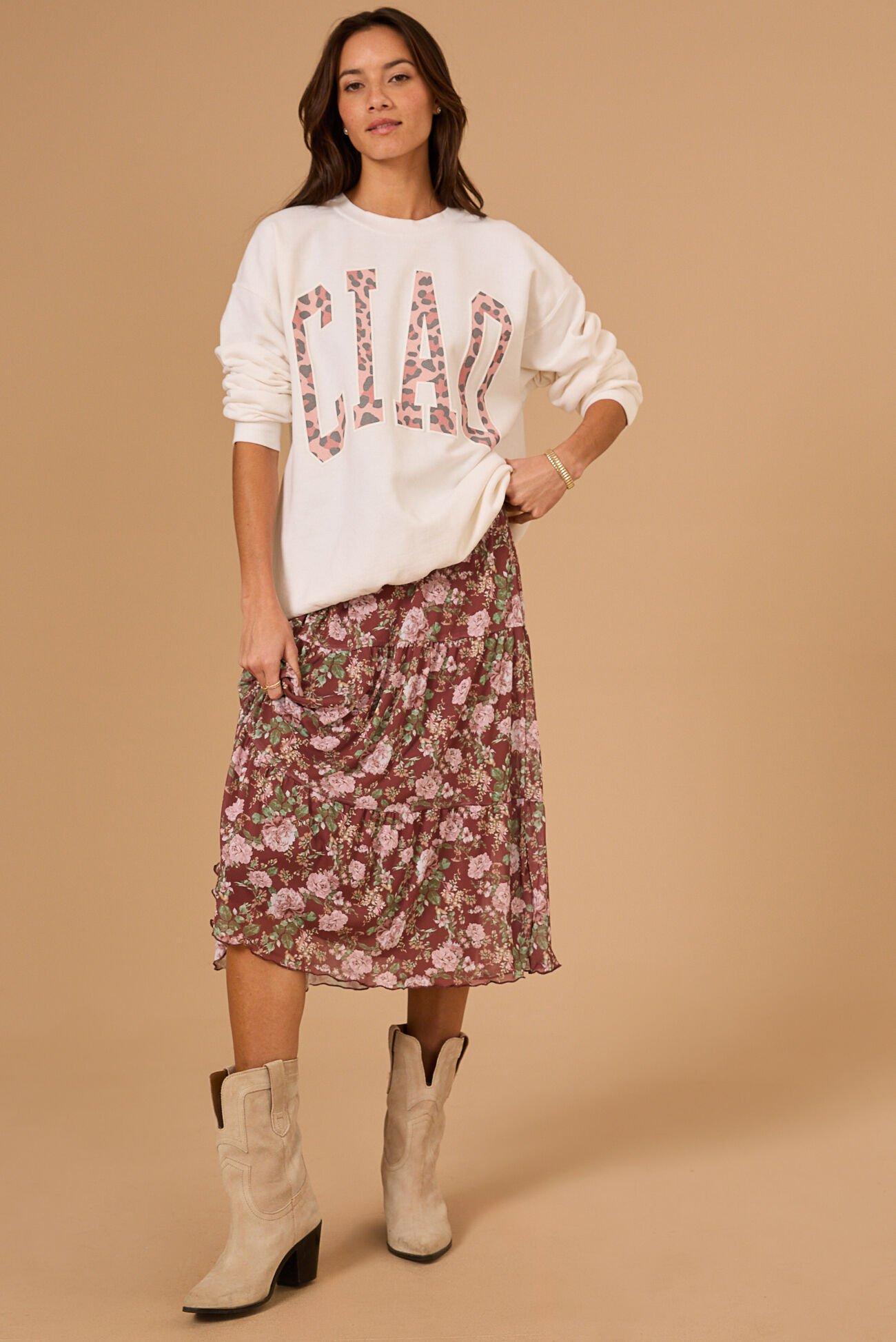Ciao Graphic Pullover Product Image